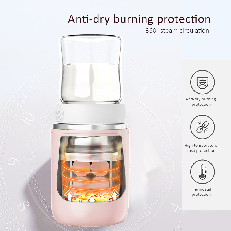 Fast Heating Smart Baby Bottle Usb Milk Bottle Warmer Portable Thermal Bottle Warmer 8800mah