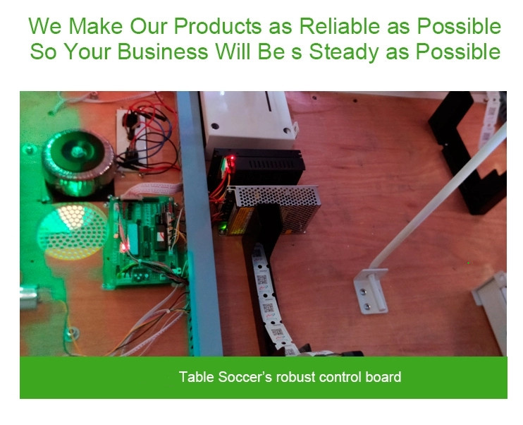 Card Operated Indoor Soccer Simulator Football Game Machine