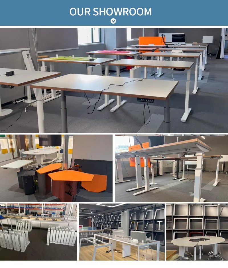 Modern Adjustable Standing Desk 2 4 Person Electric Sit And Stand Desk