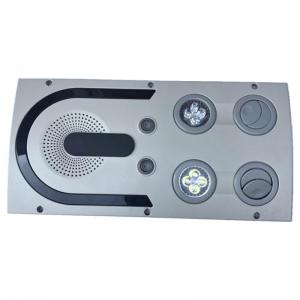 China Bus Interior Parts Off White Double Air Vent 24VDC With LED Reading Light on sale