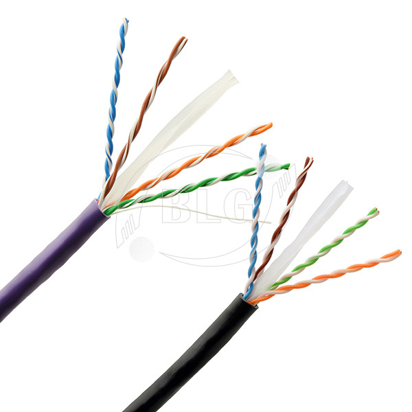 Ethernet Wires Cat6 Lan Cable 24AWG 23AWG BC UTP 1000FT RoHS Certificated