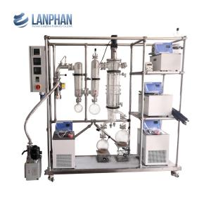 China Wiped Film Distillation Equipment SS304 Ethanol Distillation CBD Hemp Oil wholesale