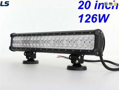 Quality off Road 12 Volt LED Light Bar 20" CREE LED CREE LED Light Bar 126W for sale