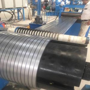 0.3-1.5mm Thickness 40m/Min Hydraulic Steel Slitting Lines Metal Steel Coil Use