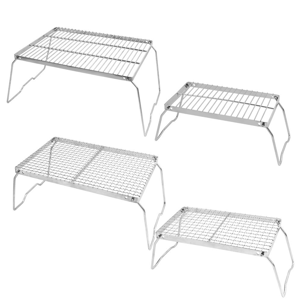 Portable Stainless Steel Camping BBQ Grill