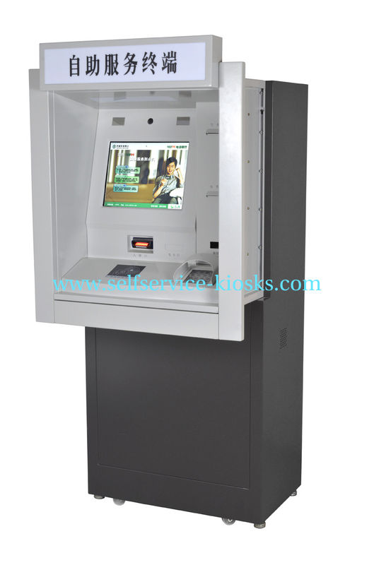 China OEM / ODM Camera and Telephone Multi-function Kiosks for Tel / Transport Card Recharging supplier