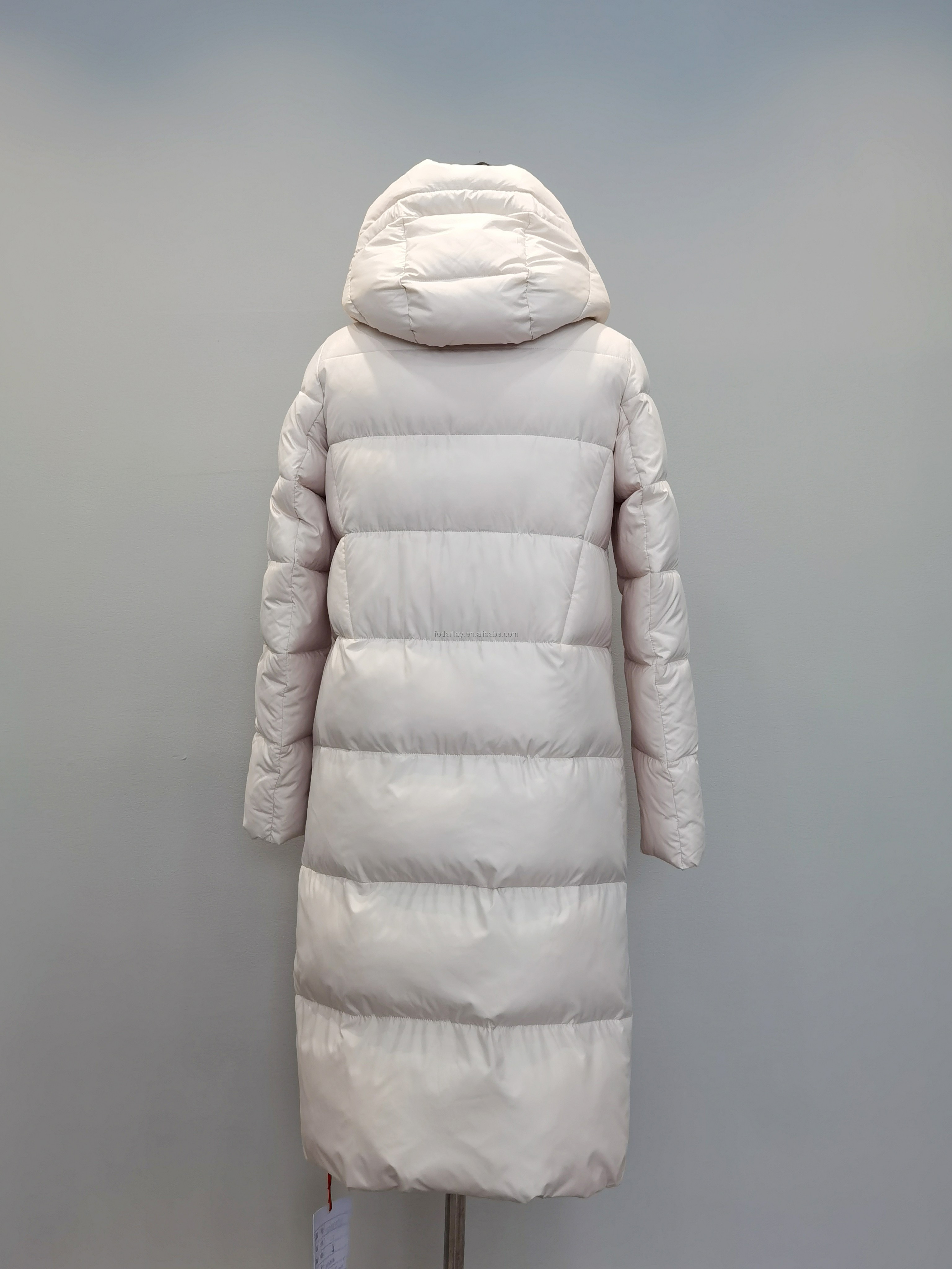 FODARLLOY Ladies Warm Hooded Cotton-padded Clothes Slim Long Down Winter Jackets Women Coats Woman Coat C77W