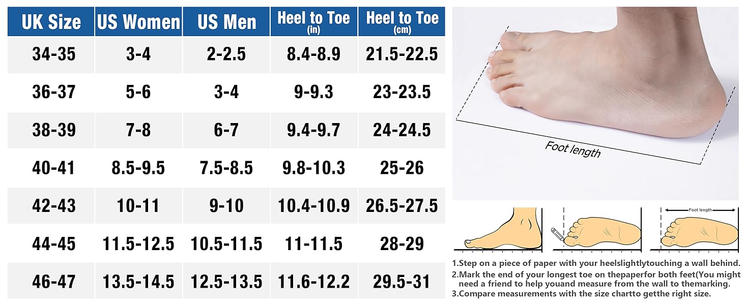 SIMARI size chart 1