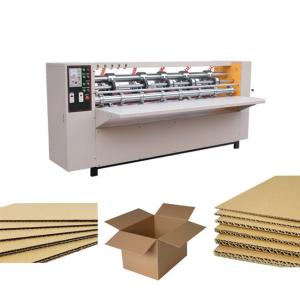 China Cardboard Sheet Thin Blade Slitter Scorer Singlefacer wholesale