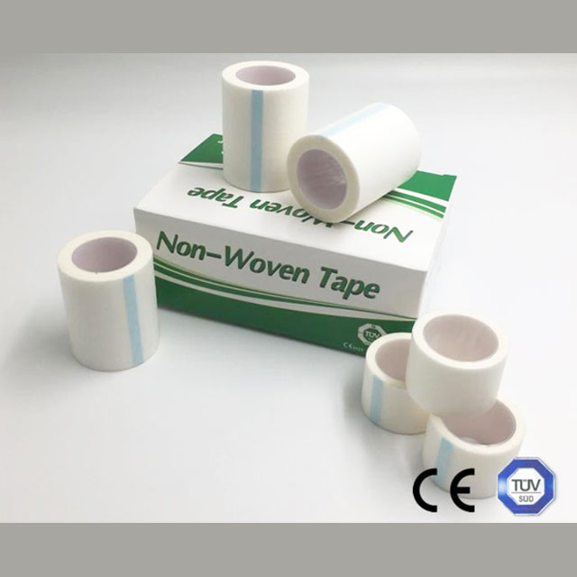 Medical non-woven micropore surgical adhesive tape
