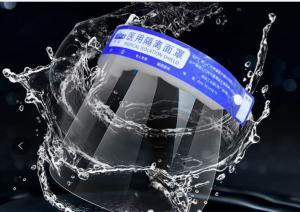 China Reusable Safety Face Shield Eco Clear PET Full Cover CE Approved wholesale
