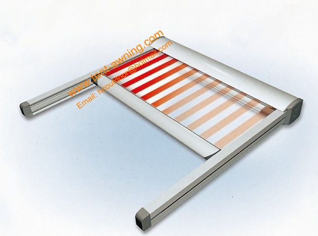 Customized Retractable Sunshade Motorized Roof Awning for Conservatory