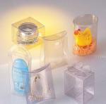 Perfume Cosmetic Packaging Box Folding PET PVC PP Clear Plastic