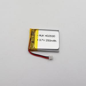 China 502030 3.7V 250mAh BT 402530 551145 332832 3.7V 250mAh LP Battery Lipo Battery 4.2V For Wearable Device wholesale