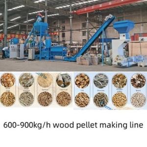 China 500 - 1000kg / H Multi-Purpose Sawdust Wood Pellets Machine Biomass / Wood Pellet Production Line wholesale