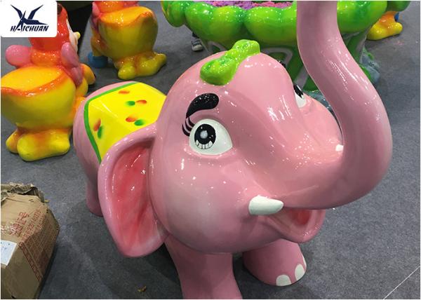 Quality Shopping Mall Lovely Fiberglass Cartoon Animals Shape Seat Kiddie Chair Statues for sale
