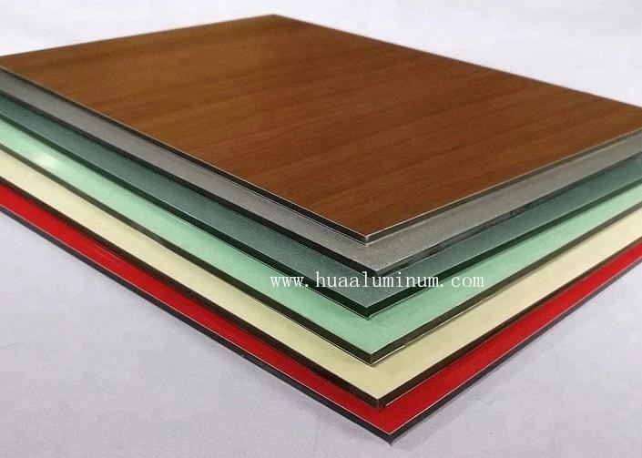 SGS Fire Retardant ACP Building Material 3mm ACM Panel For Ceilings