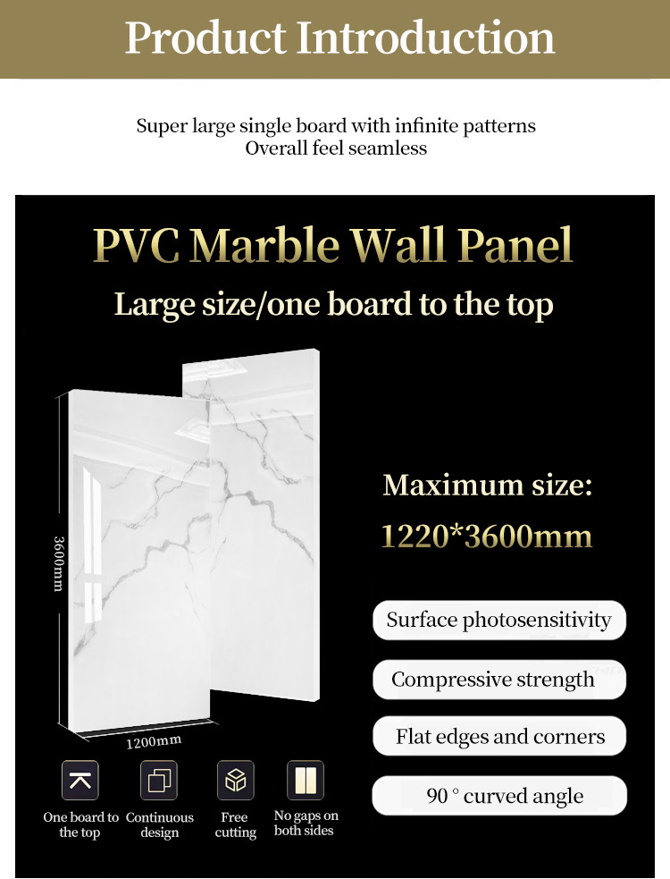 1220*2440mm Marble Wall Paneling Waterproof Marble Bamboo Charcoal Wood Veneer