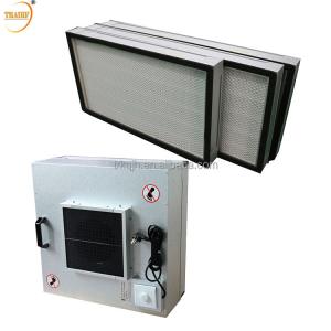 China 99.99% 0.3u Laminar Flow Hood Fan Filter Unit FFU Unit 110V / 220V wholesale