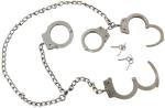 Secure Police Stainless Steel Hand Cuffs Double locking