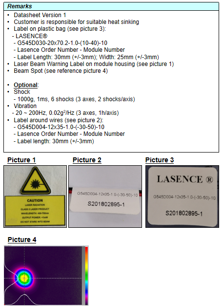 Powered 545nm 30mW DPSS Laser Diode Laser for Industry Labo and Medical Applications