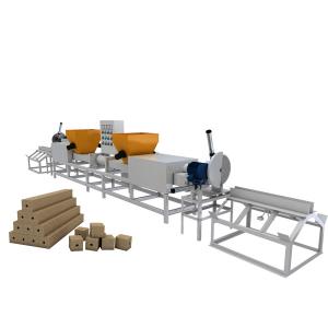 China European Wood Pallet Block Making Machine For Euro Pallet wholesale