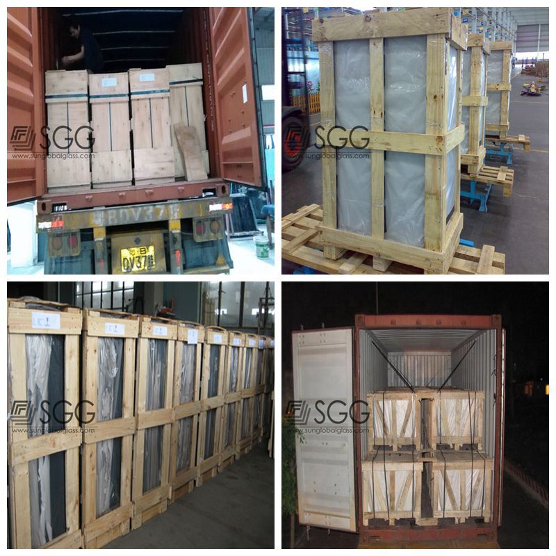 sound proof glass 6mm+12A+6mm