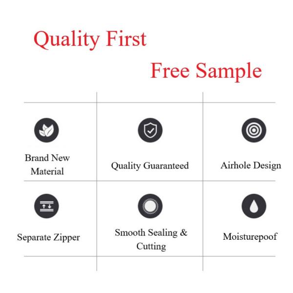 100pcs/Pack Custom Logo Matte Clothes Hoodies Ziplock PE Bags Zippers Bags for Garments Slider Frosted Zipper Plastic Bag