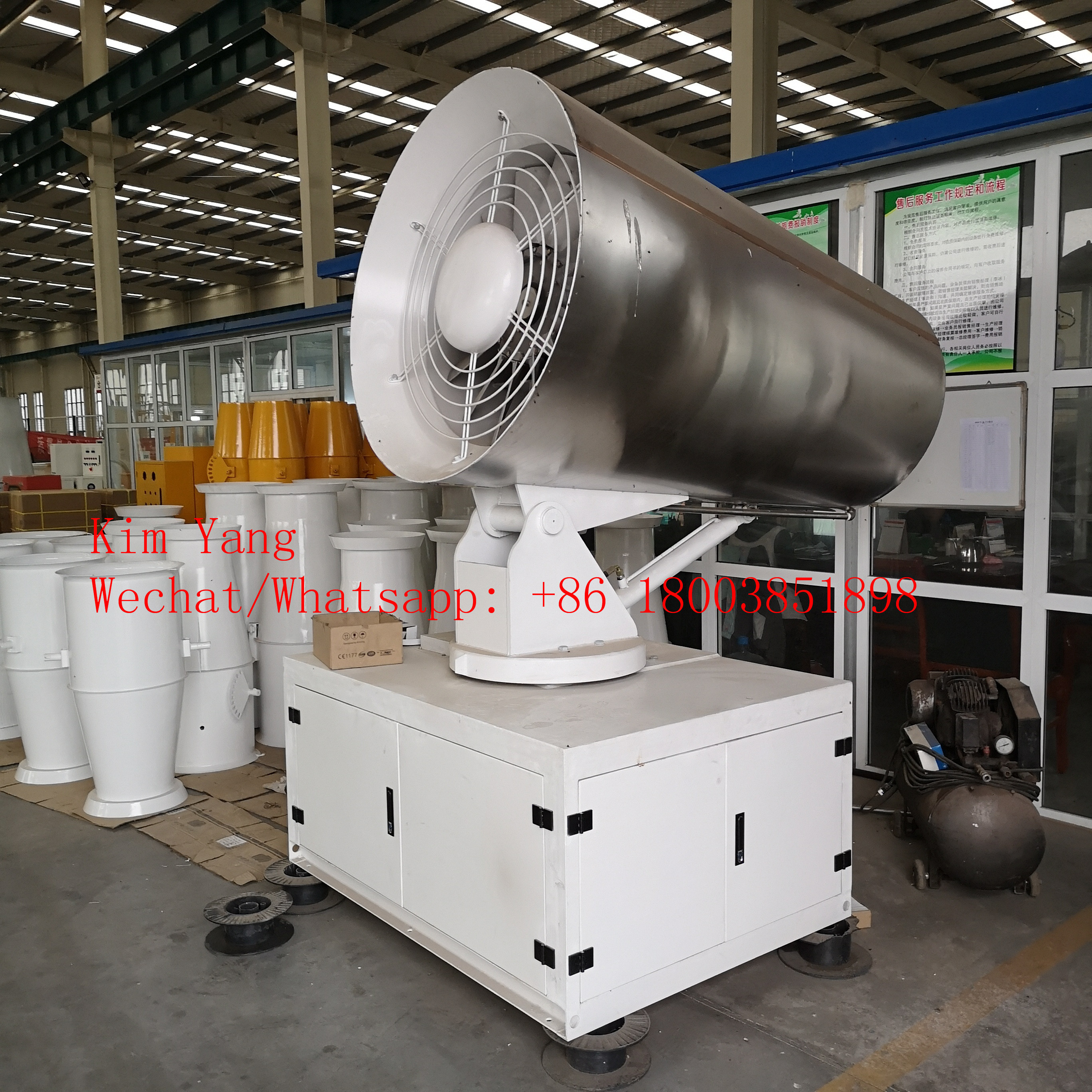 High Efficiency mist dust sprayer pump sprayer cannon water fog cannon for dust control