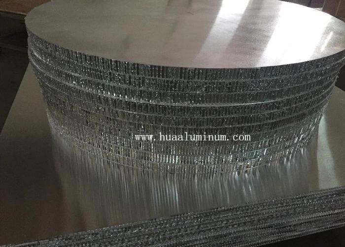 PVDF Coated Honeycomb Aluminium Panel Corrosion Resistant Aluminium Honeycomb Sheet