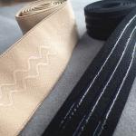 Anti Slip Transparent 1.5 Inch Silicone Elastic Bands