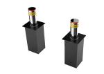 SS304 Stainless Steel Hydraulic Rising Bollards Retractable Traffic Road Safety