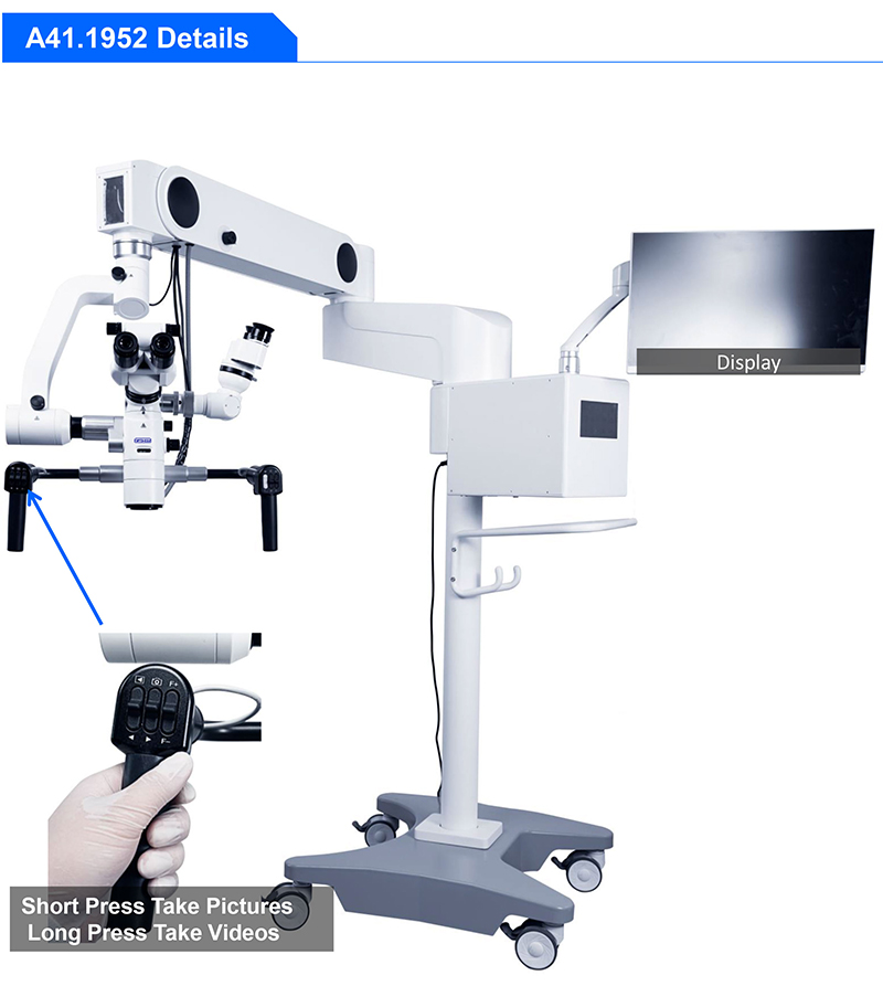 Opto Edu A41.1952 Operating Microscope Neurosurgery Brain Surgery Ent Dual Head