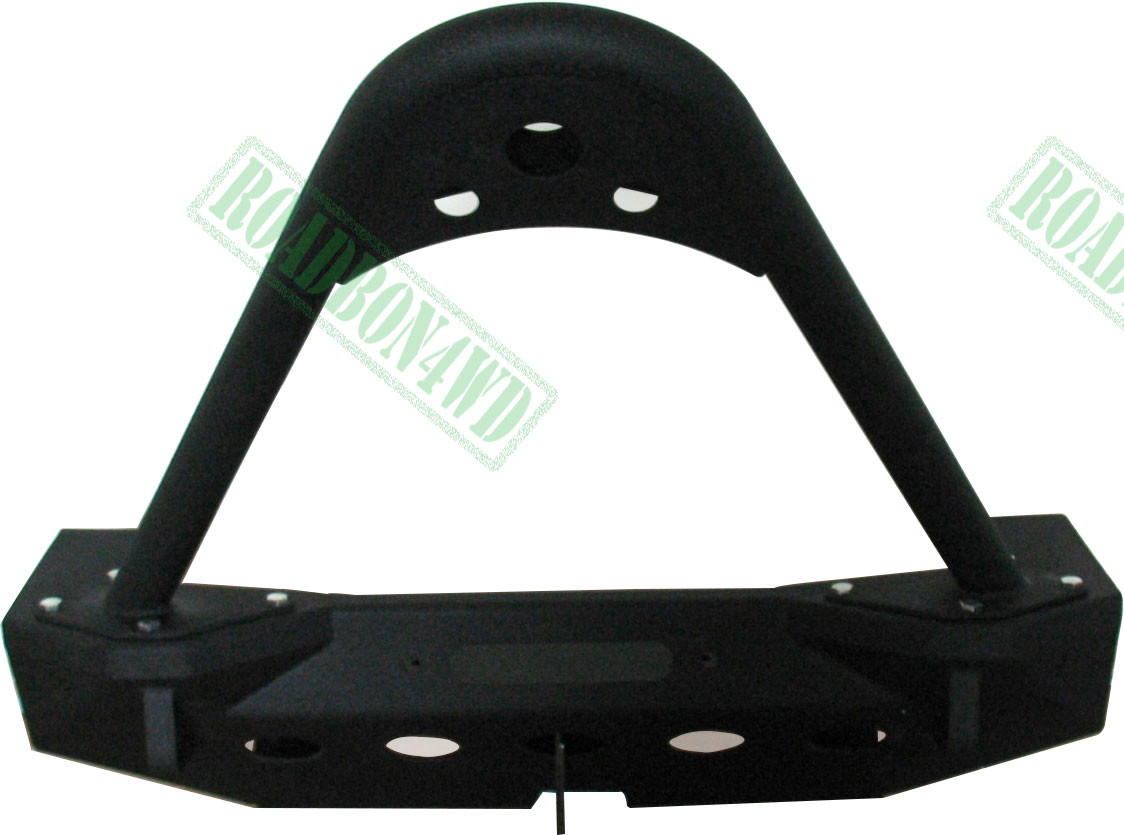07-16 Jeep Wrangler JK Power Front Bumper Auto Bumper Front Winch Bumper for JK Wrangler BLACK FRONT BUMPER FOR JK