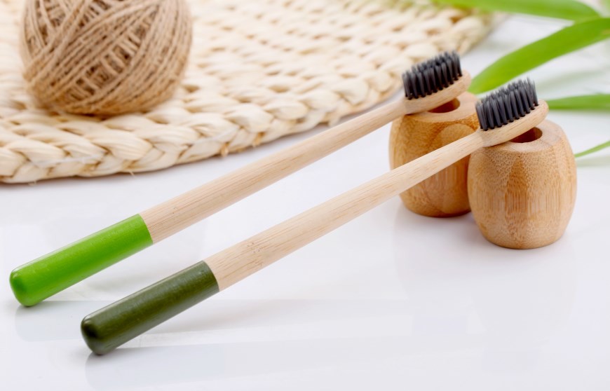 Compostable Bamboo Toothbrush Case BPA Free Toothbrush Container Travel