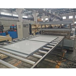 China Rock Wool Sandwich Panel Production Line Discontinuous Exterior Decorative wholesale