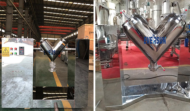 V-type High Efficiency And Low Consumption Closed Mixer