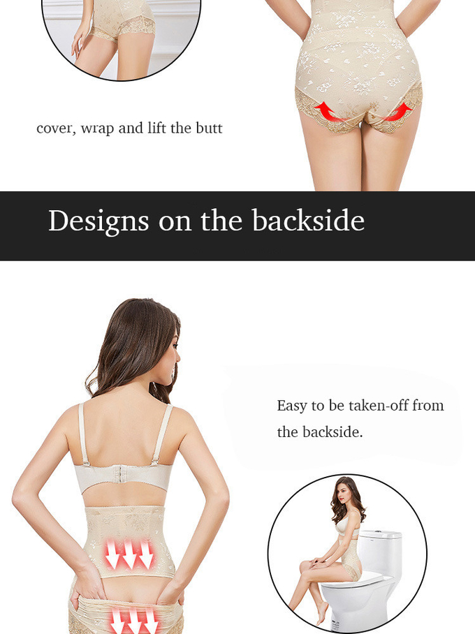Belly Waist Trainer Shaper Corset Slimming Belt Shaper Back-Off Seamless High Waist Plus Size