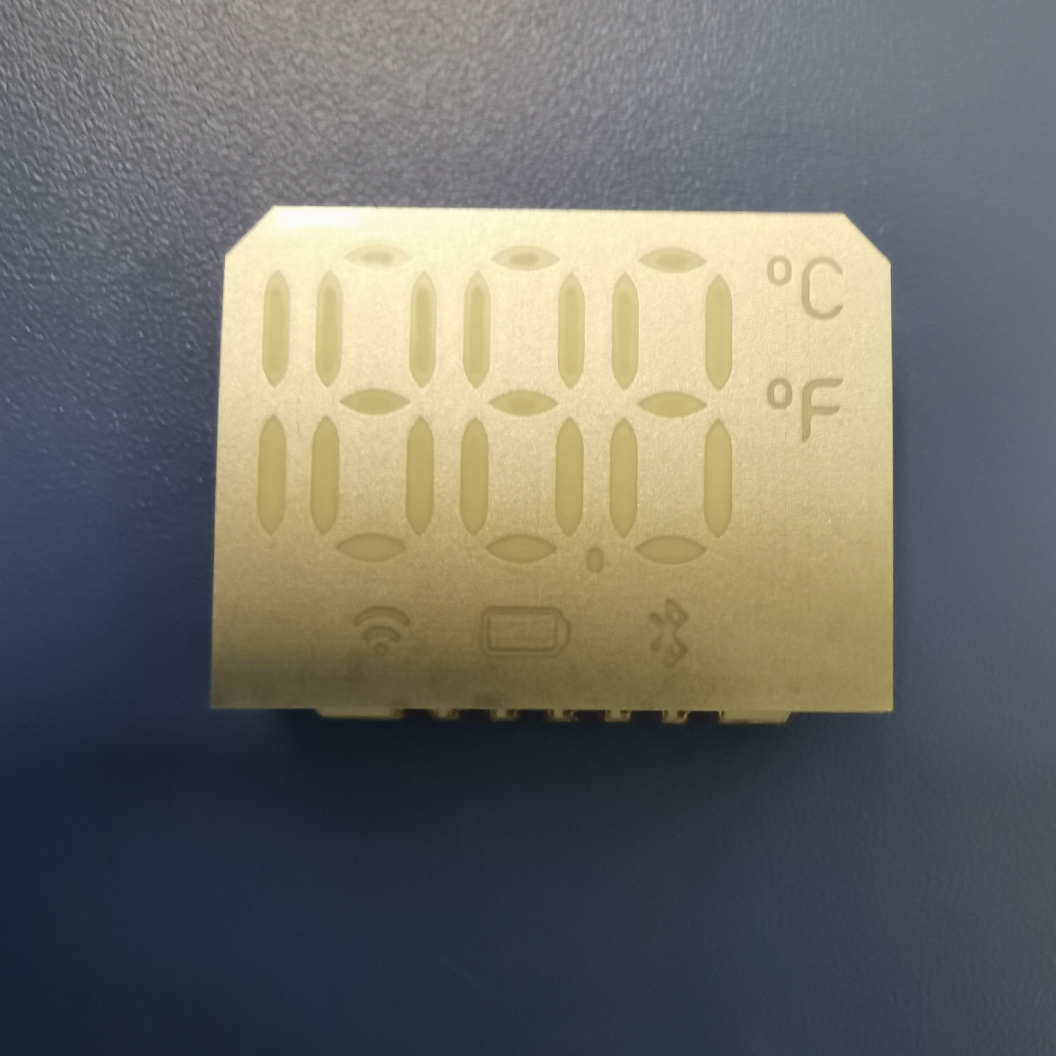 SMD Seven Segment Display Common Anode 10mm Digit height For Forehead Thermometer
