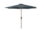 Steel Polyester Outdoor Sun Parasol , Large Waterproof Garden Umbrellas