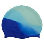 Silicone Multicolor Triathlon Swim Cap For Adult Women Men Youth