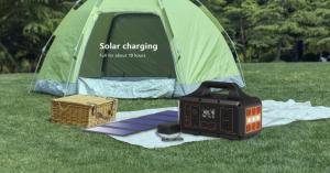 China RV Camping Portable Power Station 1500W 1361Wh USB Port wholesale