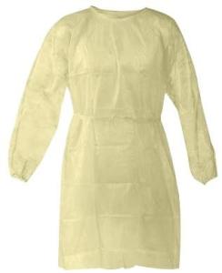 China Custom Made Cardinal Disposable Isolation Gowns , Disposable Chemotherapy Gowns wholesale