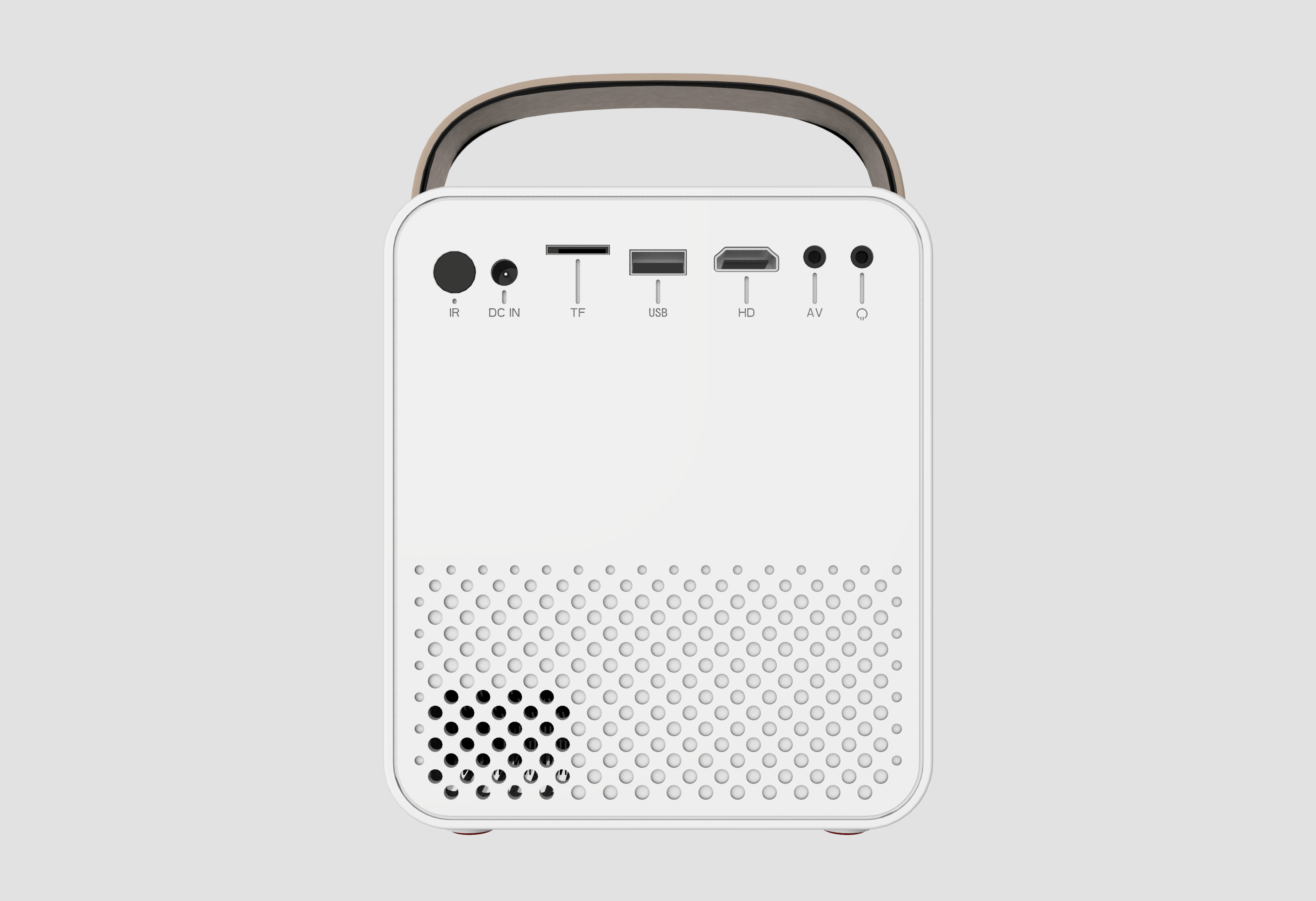 Portable Mini LCD Pico Projector Android 9.0 OS Wireless Screen Sharing