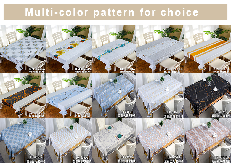 Home and Kitchen 137cm*20m Custom Waterproof Oil Proof Dust Proof Table Cloth Mantel
