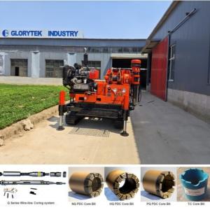 China Mineral Geotechnical Drilling Rigs Up To 1000 Feet Inclined Hole wholesale