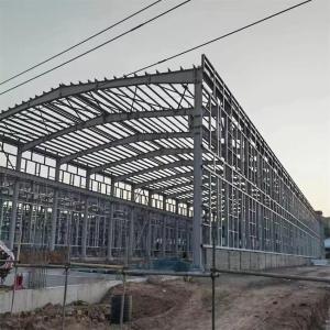 China Prefabricated Steel Structure Warehouse ASTM Standard Services Included Customizable Build wholesale