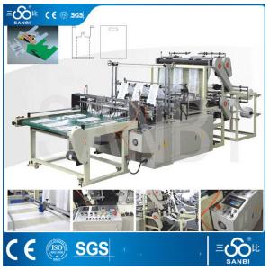 High Speed Plastic Bag Making Machine Six Lines Cold Cutting