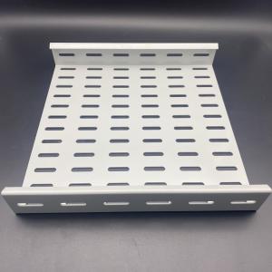 China Powder Coated 2400x400x1.5mm Perforated Cable Trays wholesale