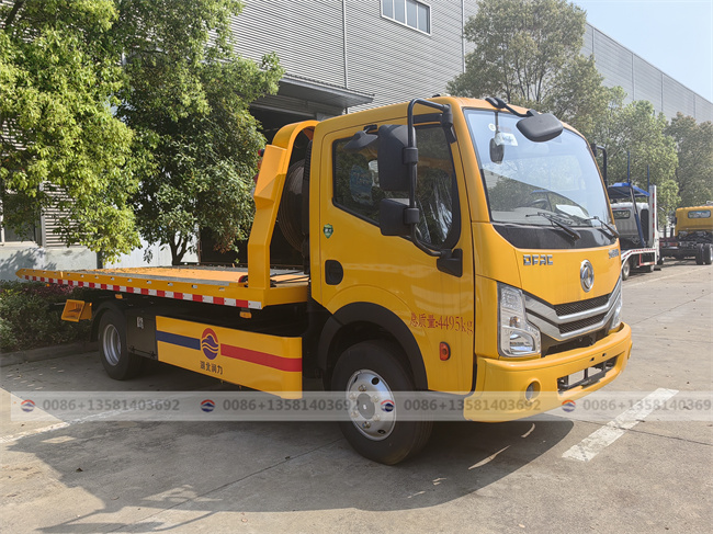 3 Ton Electric Winch for Tow Truck 4 Tons Flat Bed Wrecker Truck for Kenya